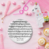Assiettes En Carton Partition pour piano Considérant (Fête)