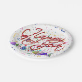 Assiettes En Carton Party Hats and Confetti New Years (Angle)