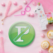 Assiettes En Carton Pas de parking (Fête)