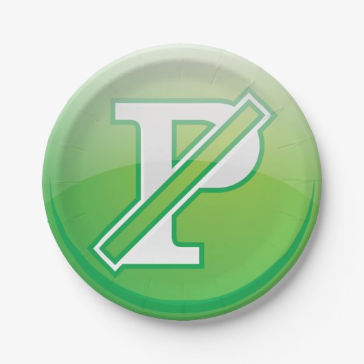 Assiettes En Carton Pas de parking (Devant)