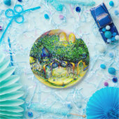 Assiettes En Carton Pas le premier du Dernier temps (Fête)