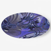 Assiettes En Carton Passion violette (Angle)