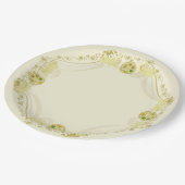 Assiettes En Carton Passover Decorated (Angle)
