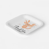 Assiettes En Carton Pastel Axolotl Océan Baby shower Créature (Angulaire)