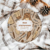 Assiettes En Carton Pastel Bakery Branding