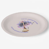 Assiettes En Carton Pastel Broomstick (Angle)