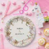 Assiettes En Carton Pastel Citrouille Fall (Fête)