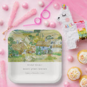 Assiettes En Carton Pastel Fields Fête des mariées paysager (Fête)