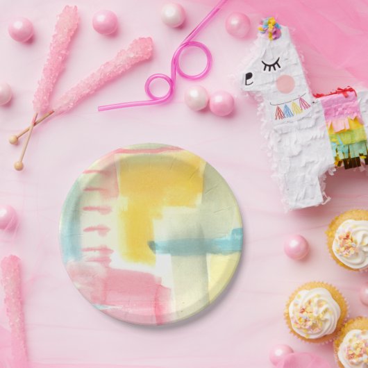 Assiettes En Carton Pastel Luxe I (Fête)