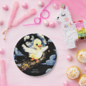 Assiettes En Carton Pastel Magic Canard Anniversaire (Fête)