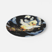 Assiettes En Carton Pastel Magic Canard Anniversaire (Angle)