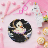 Assiettes En Carton Pastel Magic Canard Anniversaire (Fête)