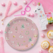 Assiettes En Carton Pastel Nutcracker Noël fête d'anniversaire (Fête)
