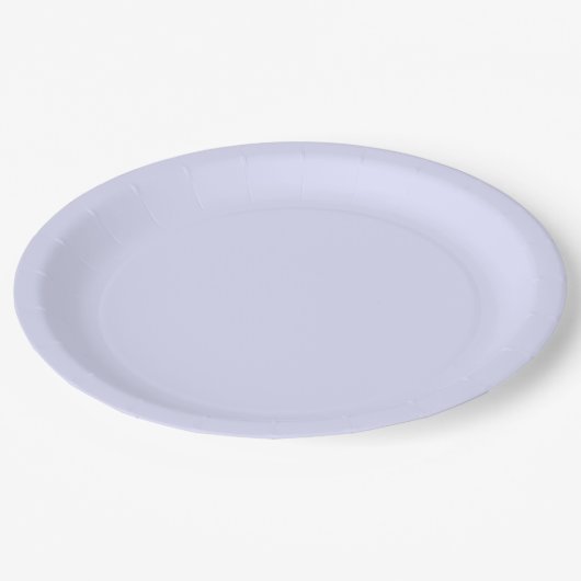 Assiettes En Carton Pastel Periwinkle violet (Angle)