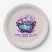Assiettes En Carton Pastel Potion Cauldron (Devant)