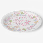 Assiettes En Carton Pastel Treats | Sweet Holiday Wishes (Angle)