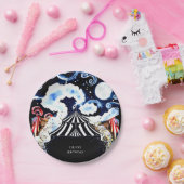 Assiettes En Carton Pastel Whimsical Circus Anniversaire (Fête)