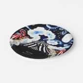 Assiettes En Carton Pastel Whimsical Circus Anniversaire (Angle)