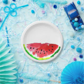 Assiettes En Carton Pastèque d'été (Fête)