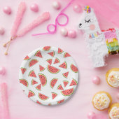 Assiettes En Carton Pastèque Plaques multipapiers (Fête)
