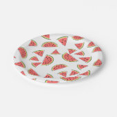 Assiettes En Carton Pastèque Plaques multipapiers (Angle)