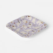 Assiettes En Carton Pâtes et os des Pyrénées (Angulaire)