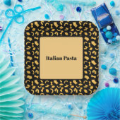 Assiettes En Carton Pâtes italiennes (Fête)