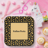 Assiettes En Carton Pâtes italiennes (Fête)