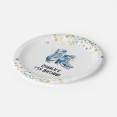 Assiettes En Carton Patinage sur glace Plaque d'anniversaire, Patinage (Angle)