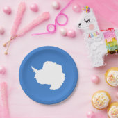 Assiettes En Carton Patriotic Antarctica Flag (Fête)