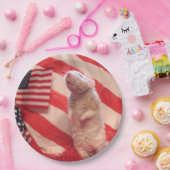 Assiettes En Carton Patriotic Murray (Fête)