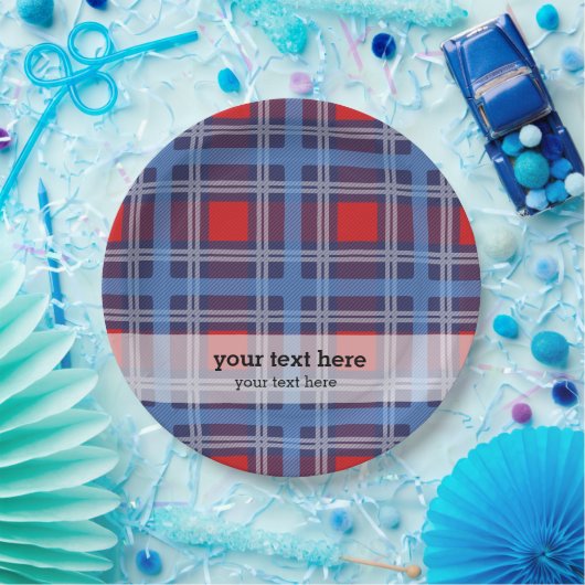 Assiettes En Carton Patriotique (Fête)