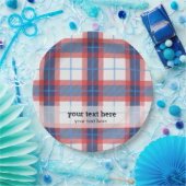 Assiettes En Carton Patriotique (Fête)