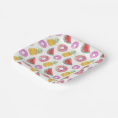 Assiettes En Carton Pattern (Angulaire)