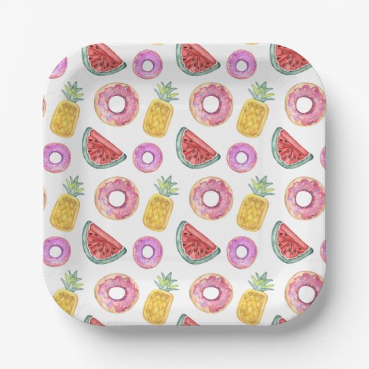 Assiettes En Carton Pattern (Recto)