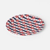 Assiettes En Carton Patterns de Stars And Stripes (Angle)