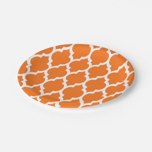 Assiettes En Carton Patterns qutrefoil #4 (Angle)