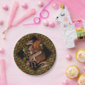 Assiettes En Carton Patters de l'Acorn and Oak Leaf (Fête)