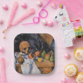 Assiettes En Carton Paul Cezanne - La vie morte avec le crâne (Fête)