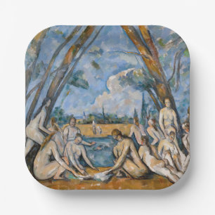 Assiettes En Carton Paul Cezanne - Les Grandes Baignoires