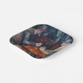 Assiettes En Carton Paul Cezanne - Les Joueurs De Cartes (Angulaire)
