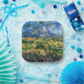 Assiettes En Carton Paul Cezanne - Mont Sainte-Victoire (Fête)