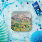 Assiettes En Carton Paul Cezanne - Mont Sainte-Victoire (Fête)