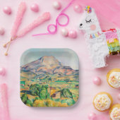 Assiettes En Carton Paul Cezanne - Mont Sainte-Victoire (Fête)