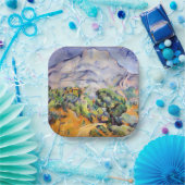 Assiettes En Carton Paul Cezanne - Mont Sainte-Victoire, Route de la T (Fête)