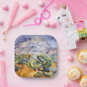 Assiettes En Carton Paul Cezanne - Mont Sainte-Victoire, Route de la T (Fête)