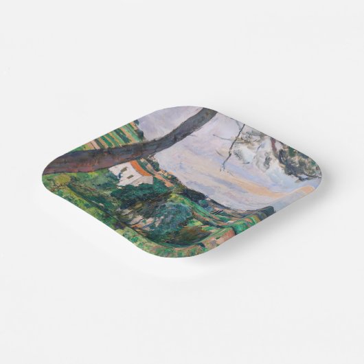 Assiettes En Carton Paul Cezanne - Pin à Estaque (Angulaire)
