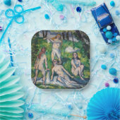 Assiettes En Carton Paul Cezanne - Quatre Bathers (Fête)