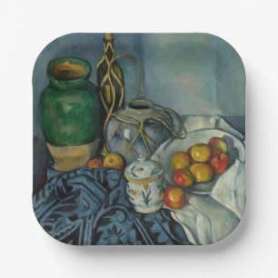 Assiettes En Carton Paul Cezanne - Vie morte avec pommes