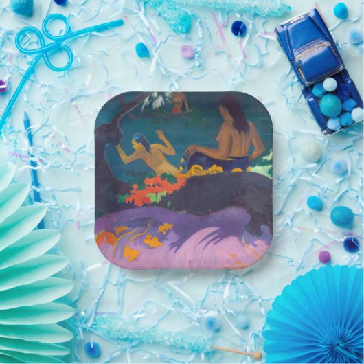 Assiettes En Carton Paul Gauguin - By the Sea / Fatata te Miti (Fête)